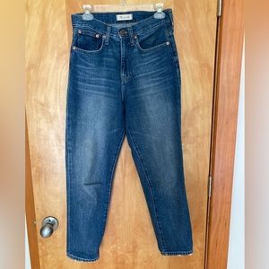 Madewell high rise Mom jeans